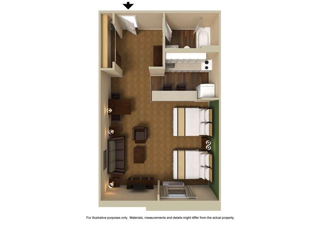 Extended Stay America Suites - Raleigh - Cary - Harrison Ave Phòng bức ảnh
